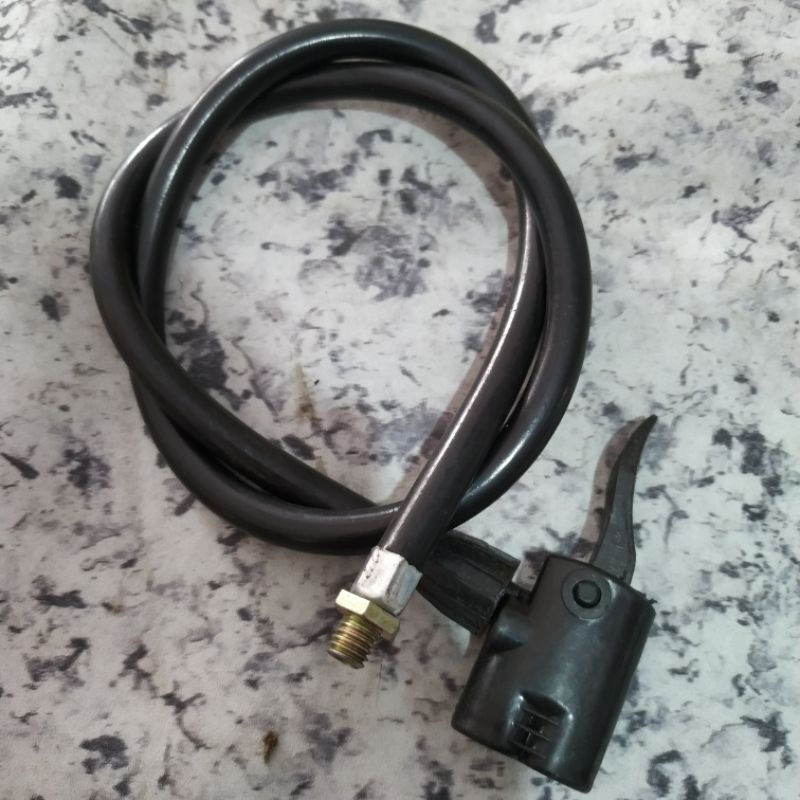 Selang dan Cop Pompa Ban Angin Sepeda dan Motor