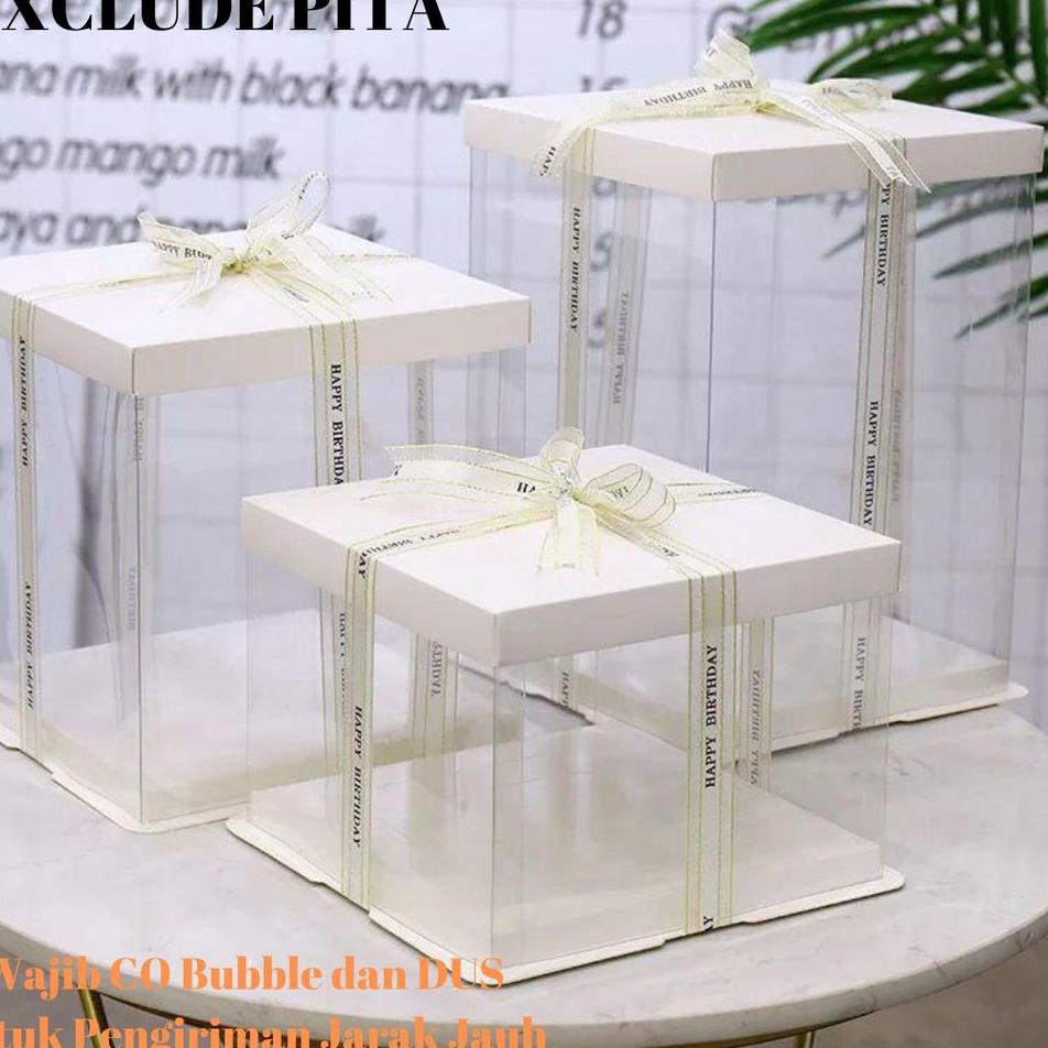 

Lebih Kekinian CAKE BOX KOTAK MIKA VIRAL TIKTOK SIZE 26 CM DAN 30 CM NO PITA BOX TRANSPARAN KOTAK KUE MIKA KOTAK KUE TRANSPARAN GIFT BOX KOTAK PENYIMPANAN KOTAK SERBAGUNA AESTHETIC GIFT BOX KOTAK HAMPERS BOX HADIAH STYROFOAM STEROFOAM KOTAK VIRAL