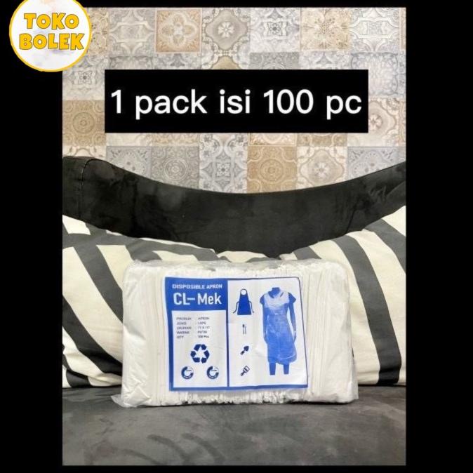 apron medis plastik disposable
