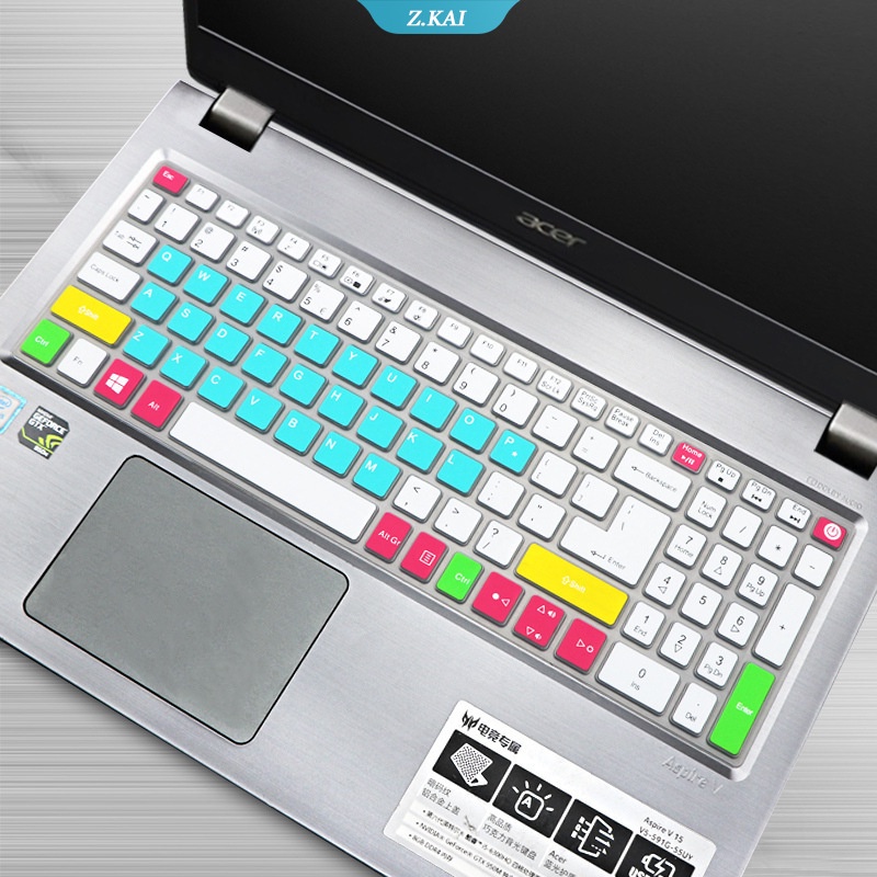 Skin Pelindung Keyboard Laptop Acer Aspire E15 E5-576 E5576 V3 V15 E5-553G/575G/Aspire3 57 Series 15.6-inch [ZK]