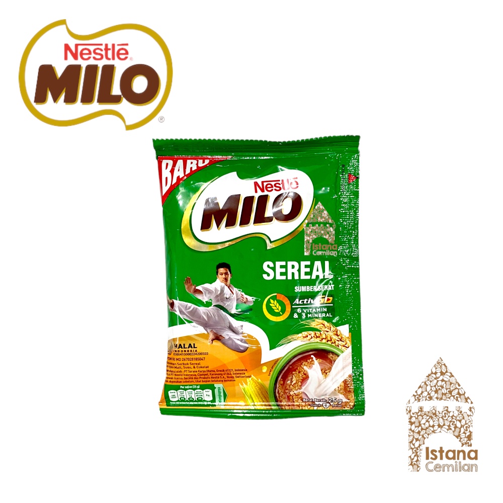 Milo Susu SEREAL 25 Gram SATUAN