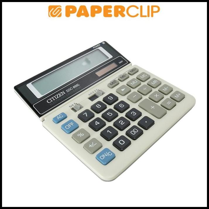 

Calculator Citizen Sdc 868L 12D
