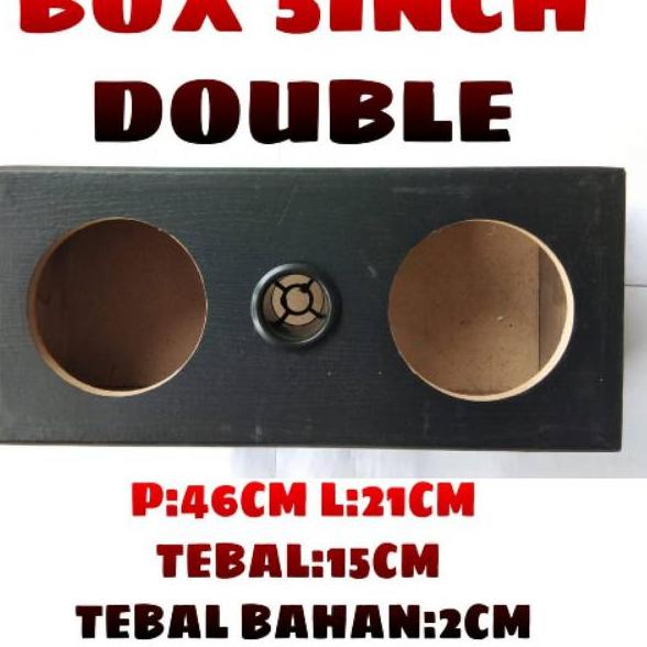 ( BISA COD ) Box Speaker 5 Inch Double - Hot Sale