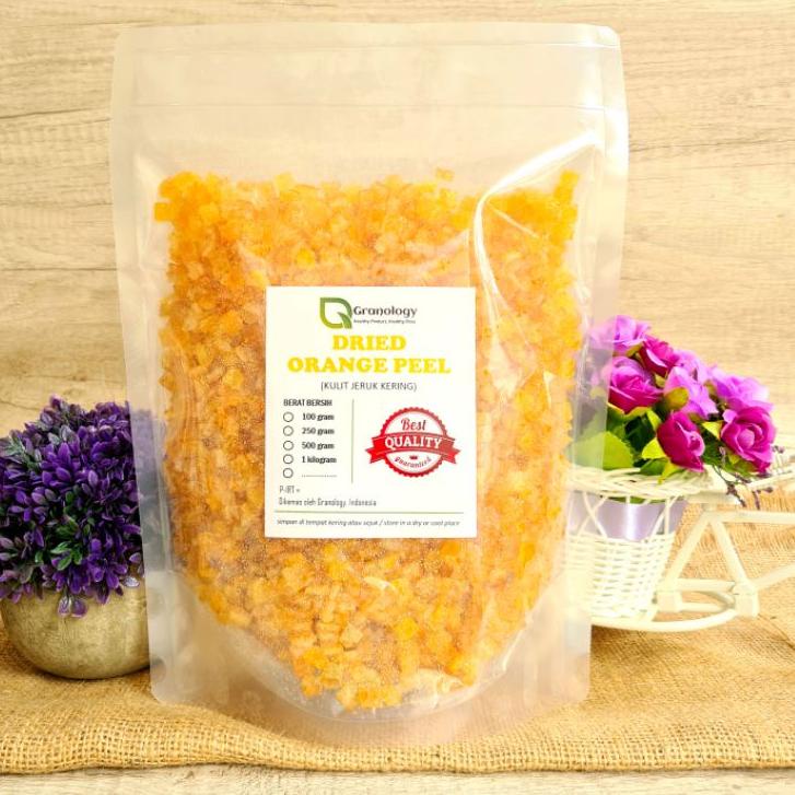 

☈ Potongan Kulit Jeruk / Aptunion Orange Peel Import (1 kilogram) by Granology ☎