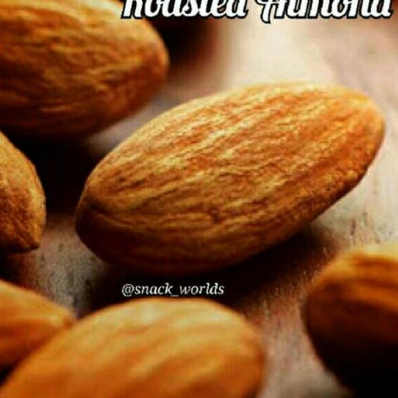 

♂ 500gram Almond Kupas Original Roasted (tanpa kulit) ♡