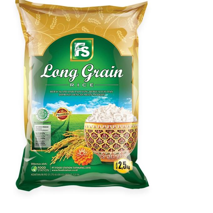 

♦ Food Station - Beras Long Grain Green 2 Pcs @ 2.5 Kg ➣