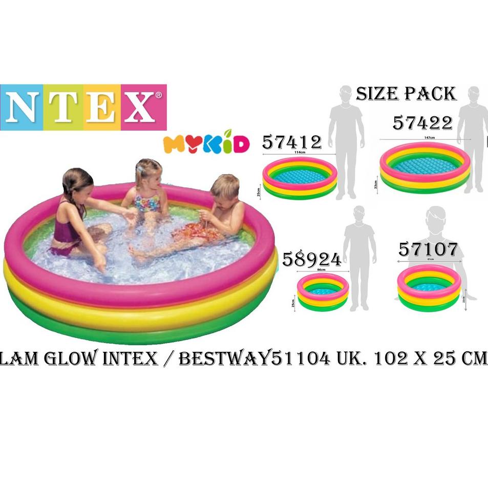 ❆ Kolam Anak Intex / Kolam Karet Intex /Kolam Renang intex ♫