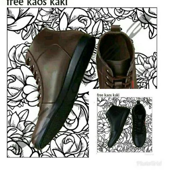 Stok Terbaru sepatu pria gaya korea iron man boots