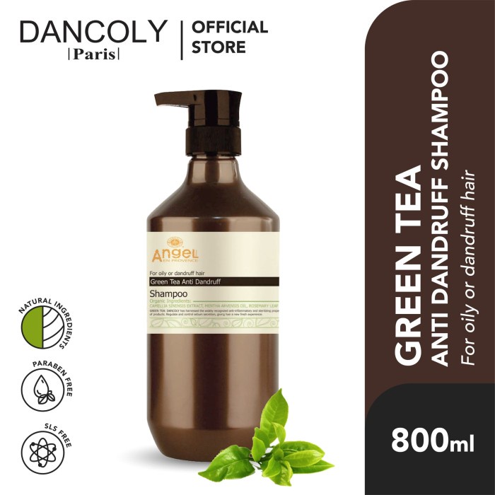 ✿ BISA COD✿ Dancoly green tea anti dandruff shampoo 800ml