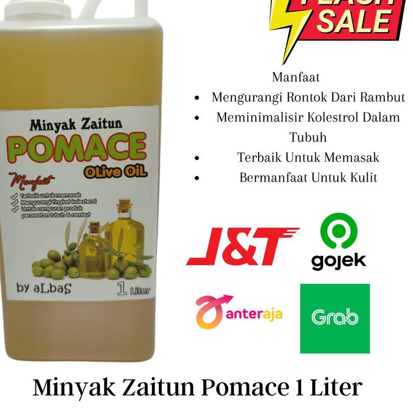 

Ω Olive Oil Pomace \ Minyak Zaitun Pomace 1 LITER Kemasan Albas Untuk Menumis Dan Memasak ➭