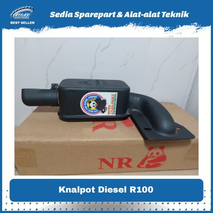 Knalpot Mesin Diesel R100/10PK Silincer Dong Feng Jiang Dong NR Asli