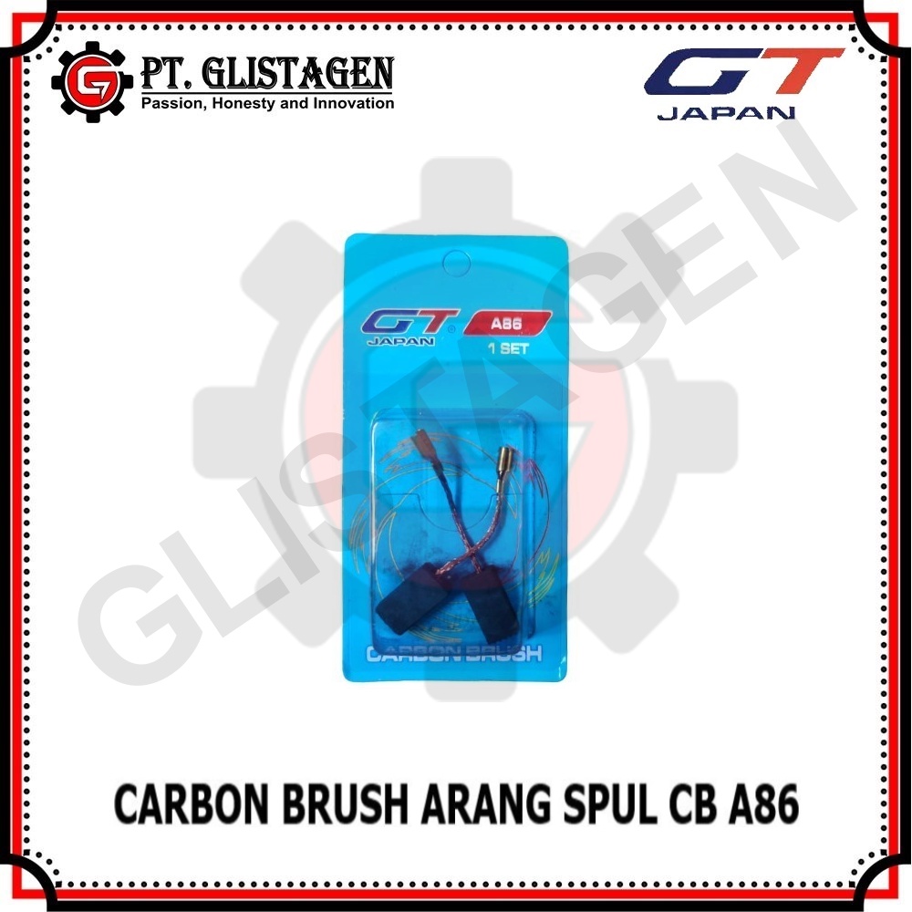 Carbon Brush CB A86 Arang Spul Kul Bostel CB86 GT JAPAN ORIGINAL