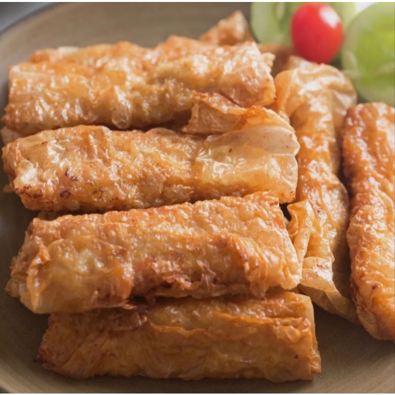 Frozen Food Lumpia Kulit Tahu10 Pcs/Frozen McBalls Lumpia Kulit Tahu/Lumpia Kulit Tahu/Bento Lumpia 