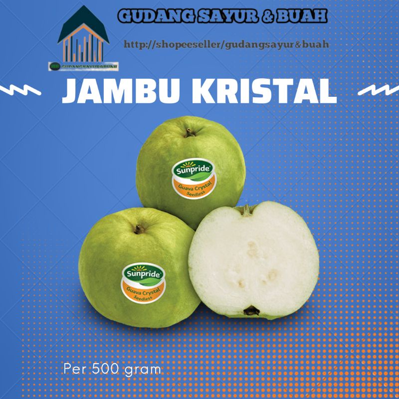 

Jambu Kristal Per 500 gr