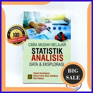 

last stok Cara Mudah Belajar Statistik Analisis Data Dan Eksplorasi - Robert Kurniawan 1F3