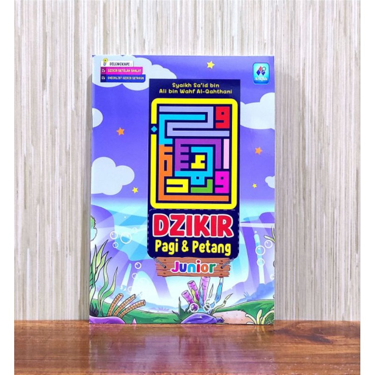 Buku Anak Dzikir Pagi Dan Petang Junior Ukuran A5
