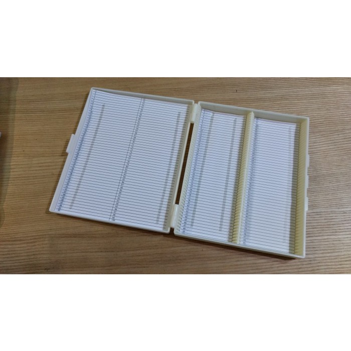 Slide box isi 100/ kotak preparat