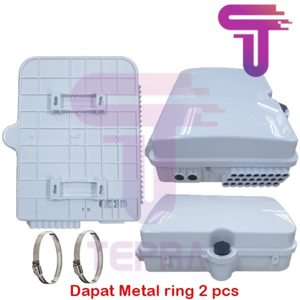 ODP 8/16/24 Core SC Tube Splitter|Box FO 16C/24C Single Lock Buka Kiri