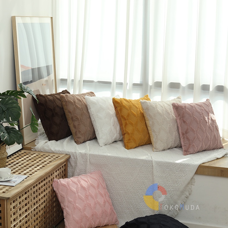 Sarung Bantal Bludru Aesthetic 40x40CM 45X45CMMewah Kualitas PREMIUM IMPOR