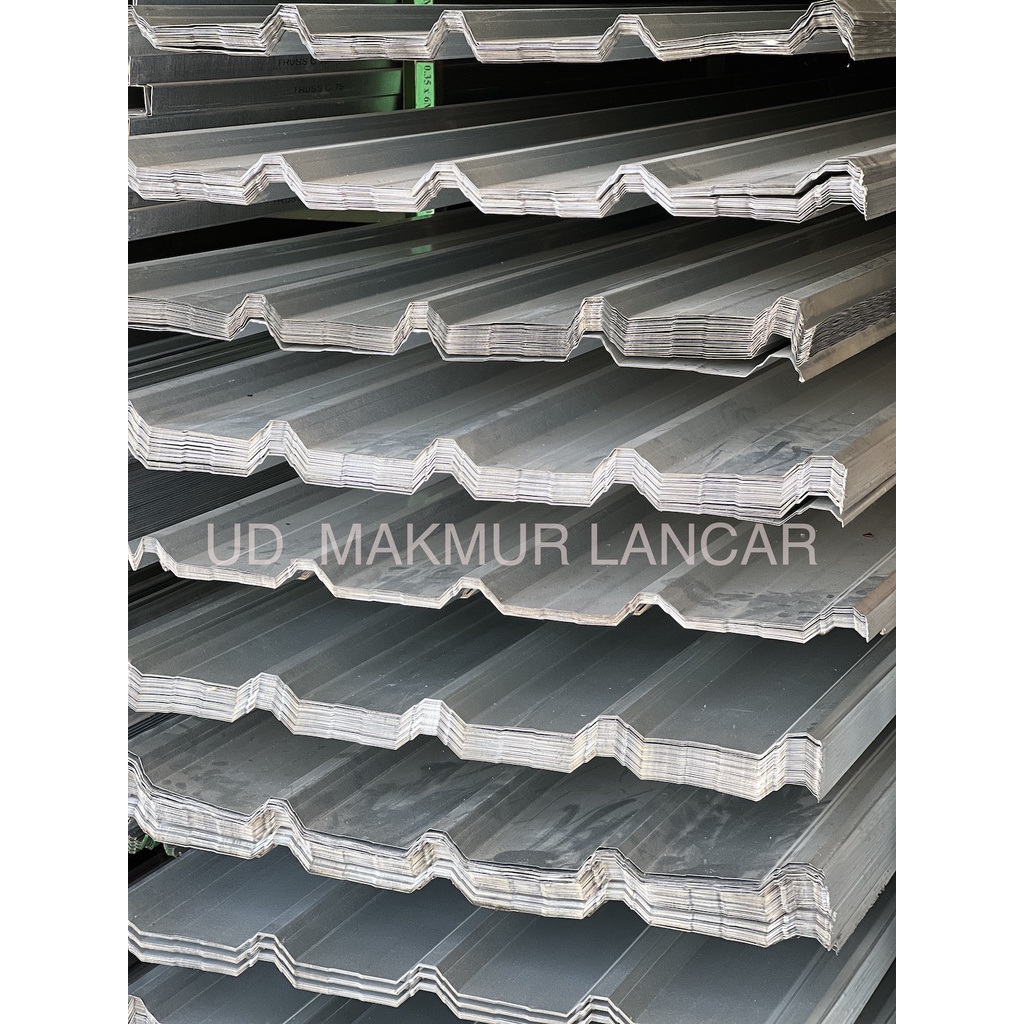 ATAP GALVALUM SPANDECK/SPANDEK/SPANDEX/ATAP GEL. 5 [PJG 0.5 M / 50CM]