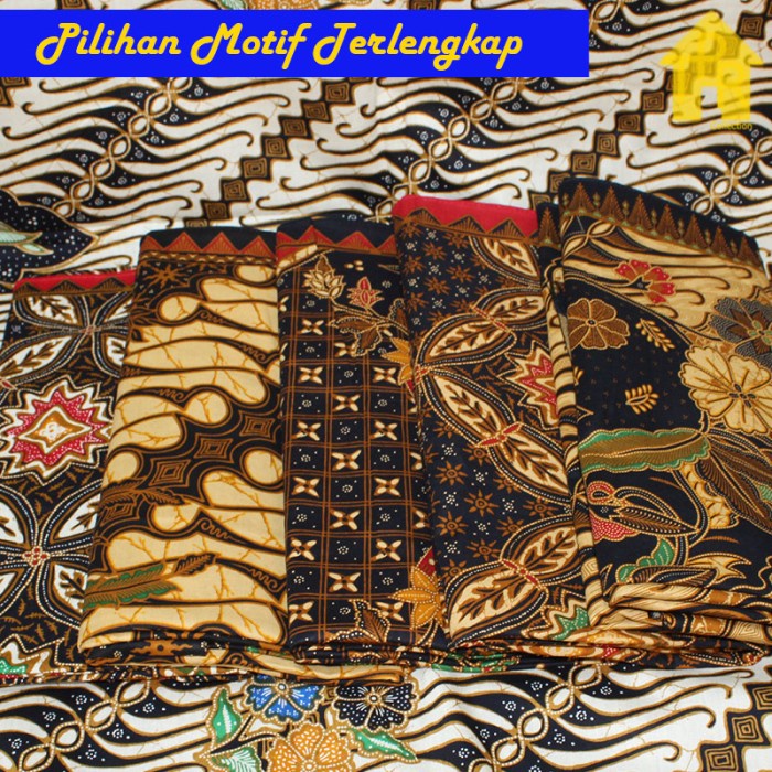 Kain Batik Jarik Seri Bintang Jawa / Soga Gading Exclusive 220x115cm.