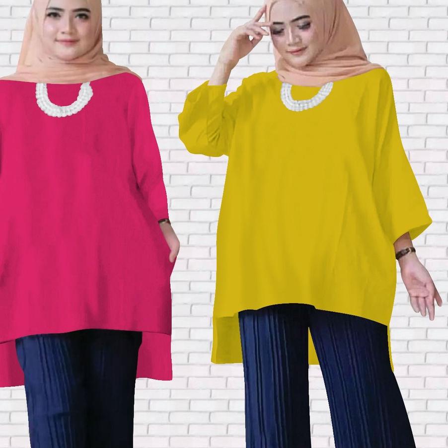 12.12 Terlaris TUNIK KAOS WANITA/ TUNIK DEWASA JUMBO LD 130/TUNIK VIRAL 2022/KAOS OVERSIZE/POLOSAN g