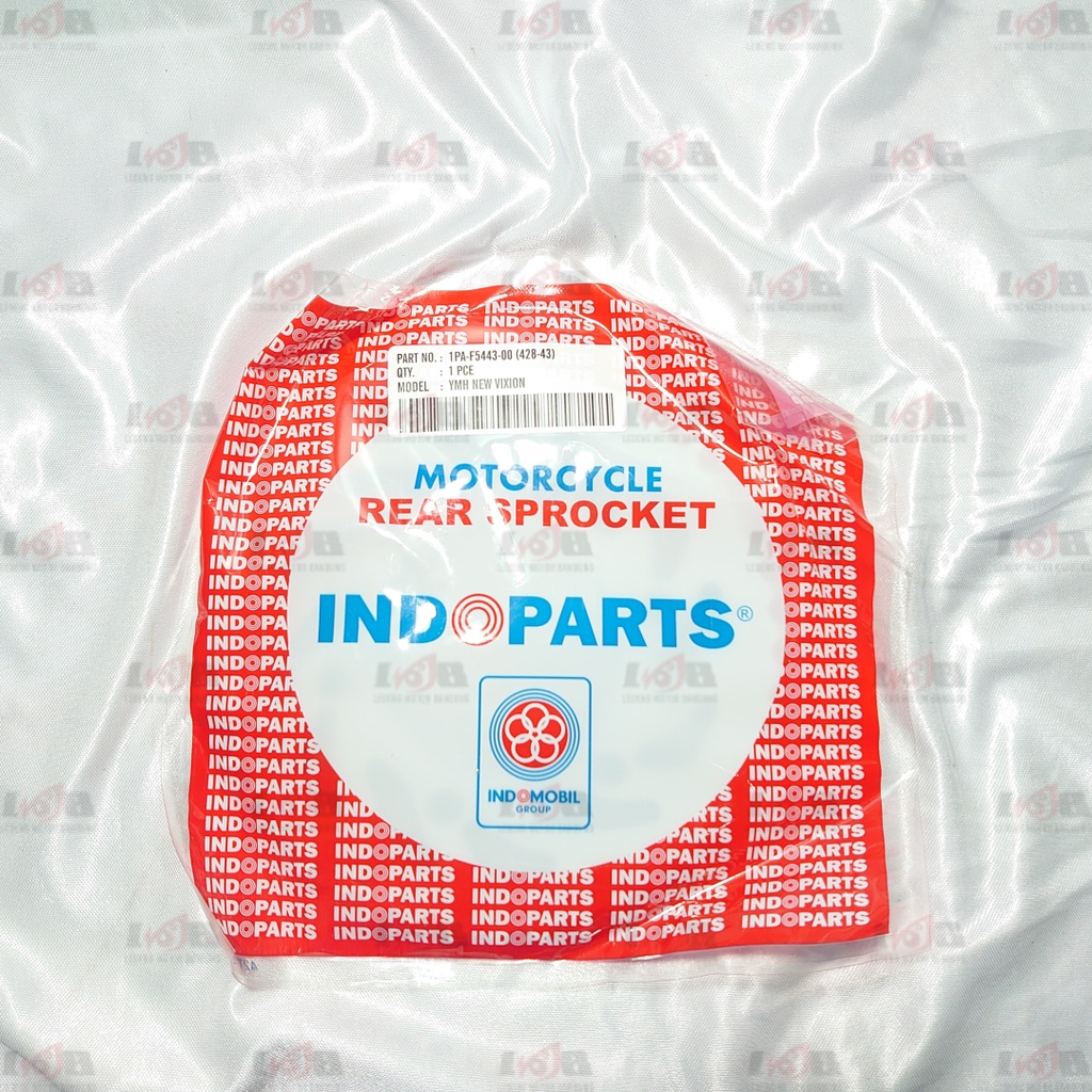 INDOPARTS Gear Set Vixion New NVL NVA Rantai GirSet Gir Depan Belakang