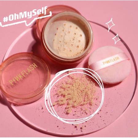 * NCC * Pinkflash Lasting Matte Loose Powder Bedak Tabur Pink Flash PF-F06