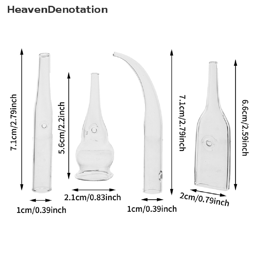 [HeavenDenotation] Filter Ganti Aksesoris Tabung Kaca Untuk Mesin Autobrasion Wajah Vakum HDV