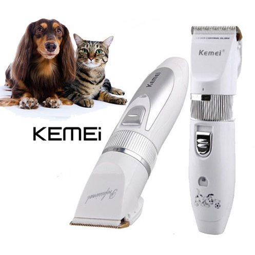 KEMEI KM-107 Mute Electric Pet Hair Cut Hair Clippers MURAH