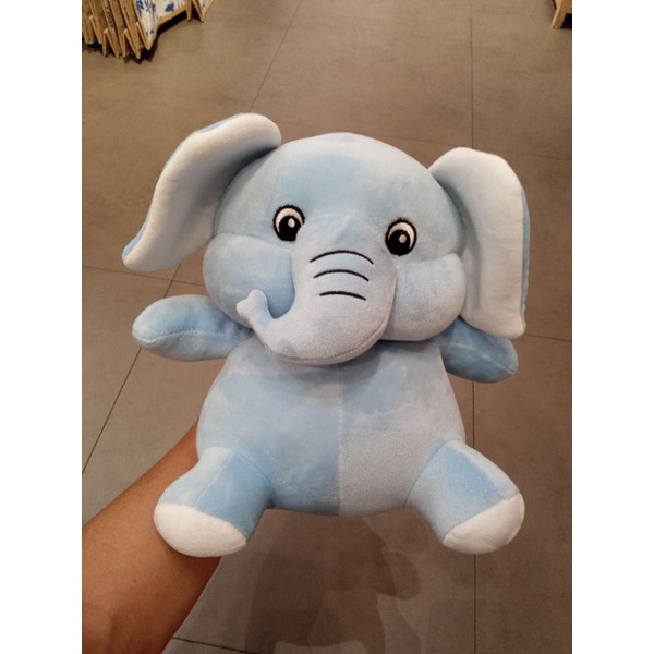 Miniso Elephant Plush Toy, Boneka Mainan Gajah (28cm), Boneka