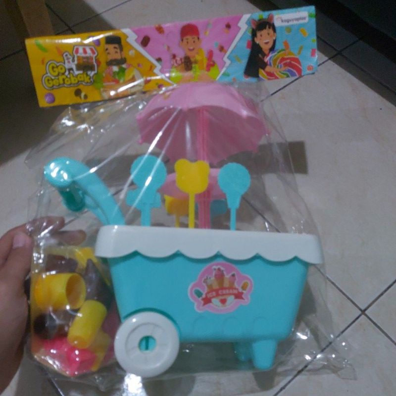 Mainan Gerobak Es Krim Ukuran Besar - PTS 01