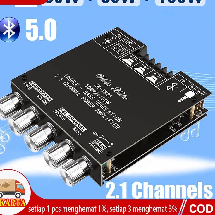 Murah Sekarang ZK-MT21/ZK-TB21 High Performance Audio Amplifier Module Digital BT 5.0 Power Subwoofe