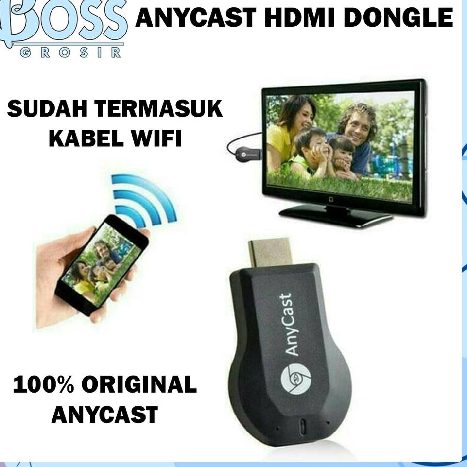♝ ANYCAST WIFI DISPLAY RECEIVER HDMI DONGLE 1080 WIRELESS WIFI ➼