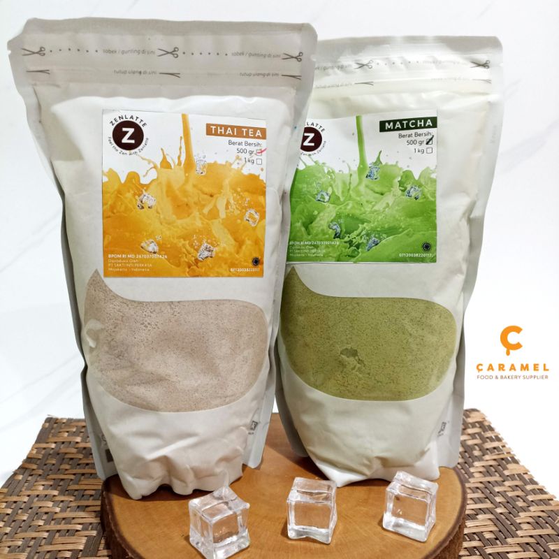 

Zenlatte Matcha/Thai Tea Pouch 500gr-Zenlatte-Bubuk Minuman Instan