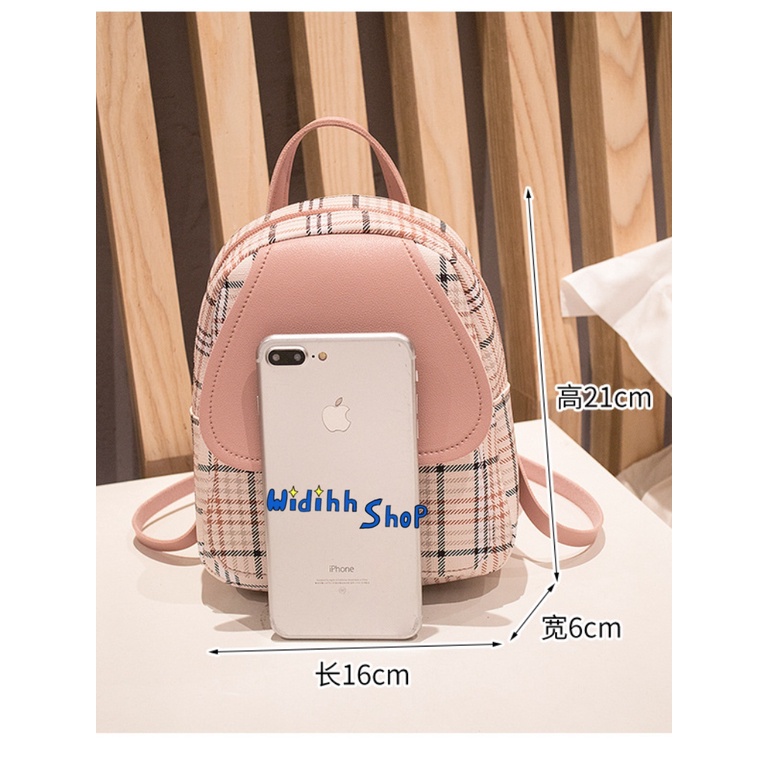 Tas Selempang Mini / Tas Ransel Wanita Import Fashion Korea / Ransel Mini Cewek Perempuan Wanita / Backpack Fashion Motif Lucu Imut Elegan Cantik