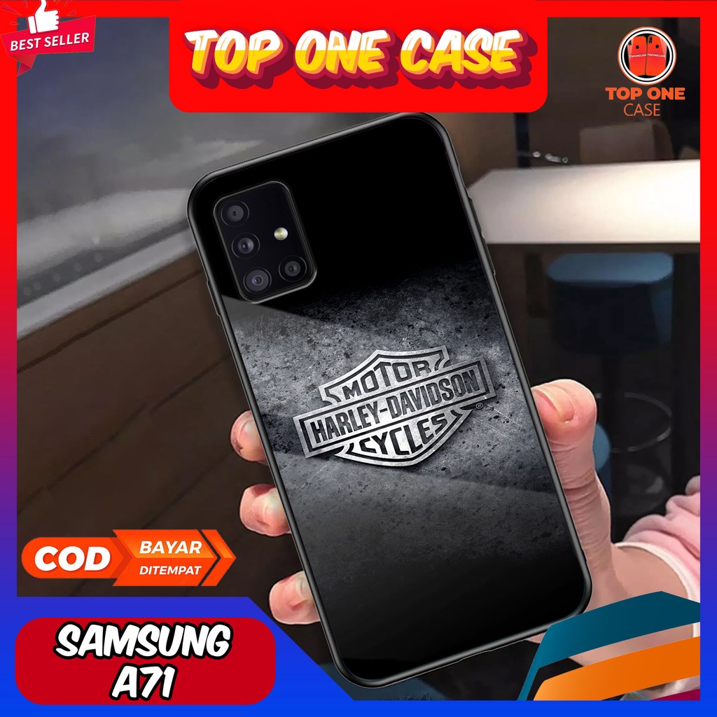 Case SAMSUNG A71 - Casing SAMSUNG A71 Terbaru 2022 TOP ONE CASE [ hrly ] Silikon SAMSUNG A71 -  Case