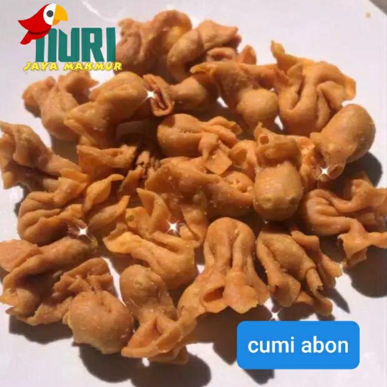 

S40 pangsit abon cumi 250gram BELANJA MURMER GK34