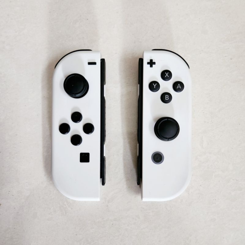 Nintendo Switch Joycon Putih White Left Kiri L / Right Kanan R Original Bawaan OLED