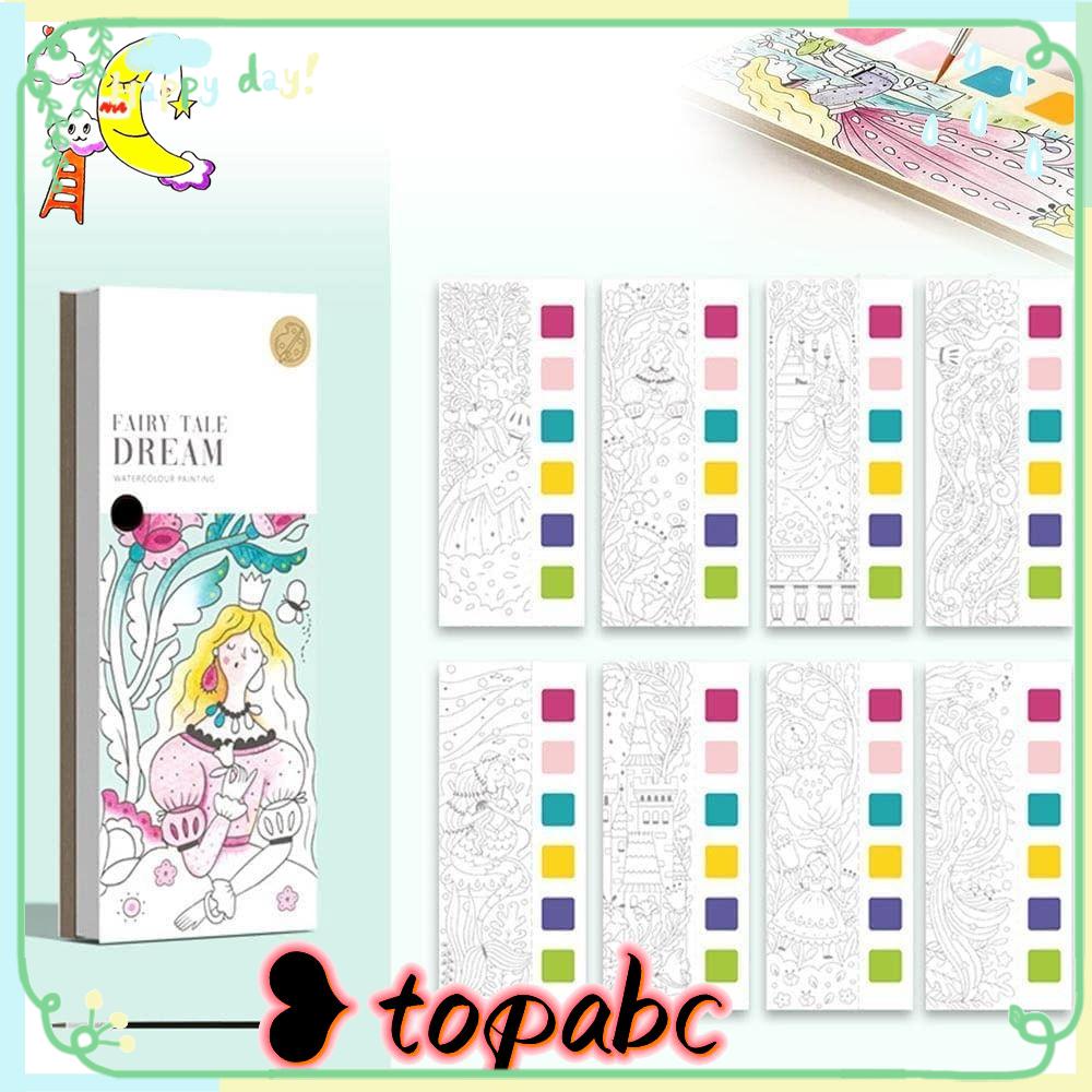 Top Bookmark Buku Mewarnai Mudah Digunakan Buku Mewarnai Pigmen Air Anak Siswa Portabel