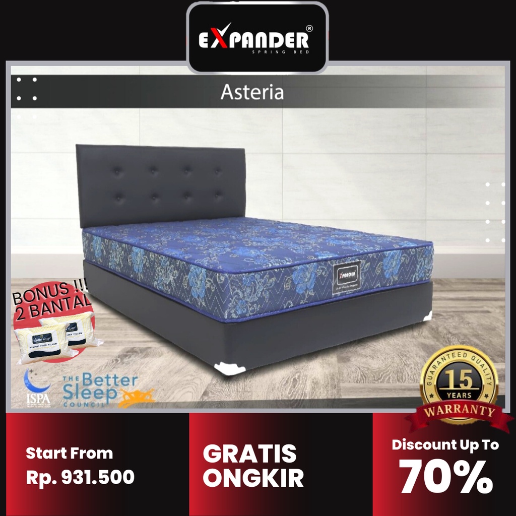Expander Springbed Asteria / Kasur Matras Asteria Spring bed Mattress - Pabrik Springbed Murah