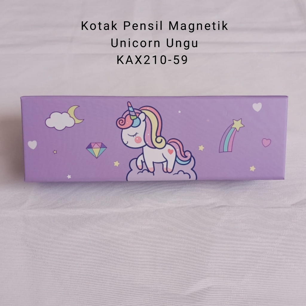 Kotak pensil magnetik karton tebal ekonomis