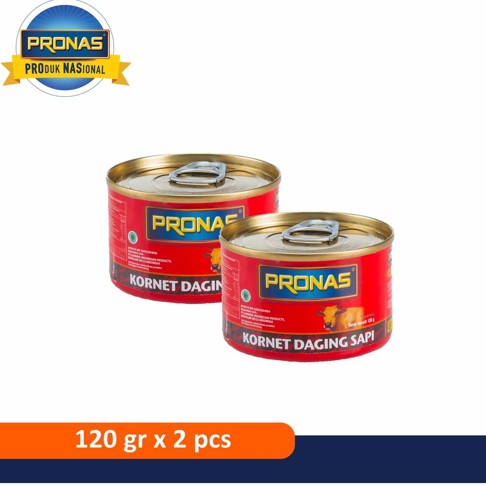 

7.7 HARGA GROSIR Pronas Kornet Sapi Regular 120 g Bundling 2 pcs