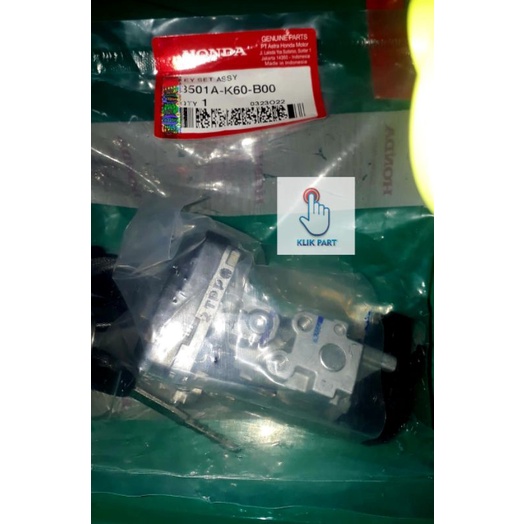 3501A-K60-B00 KEY SET ASSY kunci kontak vario 125 esp k60 2015 -2018