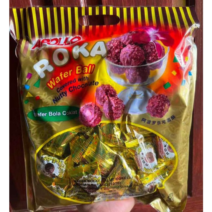 

apollo roka wafer ball isi 50pc