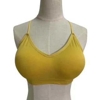 GO!BR1036  BRA BH FASHION KOREAN WANITA TALI SILANG BELAKANG TANPA KAWAT
