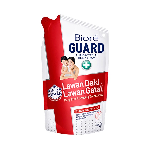 Promo Harga Biore Guard Body Foam Active Antibacterial 450 ml - Shopee