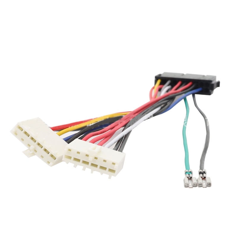 Kabel PSU Komputer zzz Lama Untuk 286 386 486 586 20Pin ATX Ke 2x Port 6Pin Di PSU Converter Kabel Listrik Cord