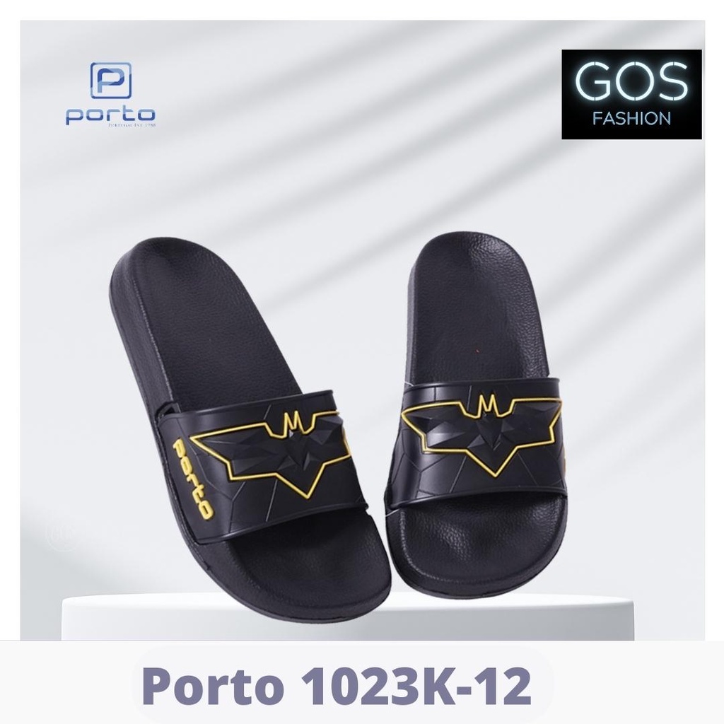 gof Porto B4TM4N 1023K-12 Sandal Selop Anak Karakter Umur 3-5 Tahun Sandal Anak Laki-Laki Empuk