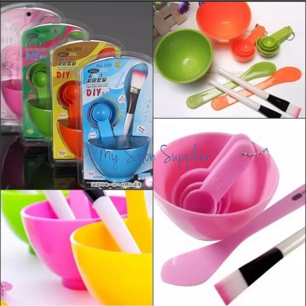 Mangkok Set isi 6 Masker Wajah 209